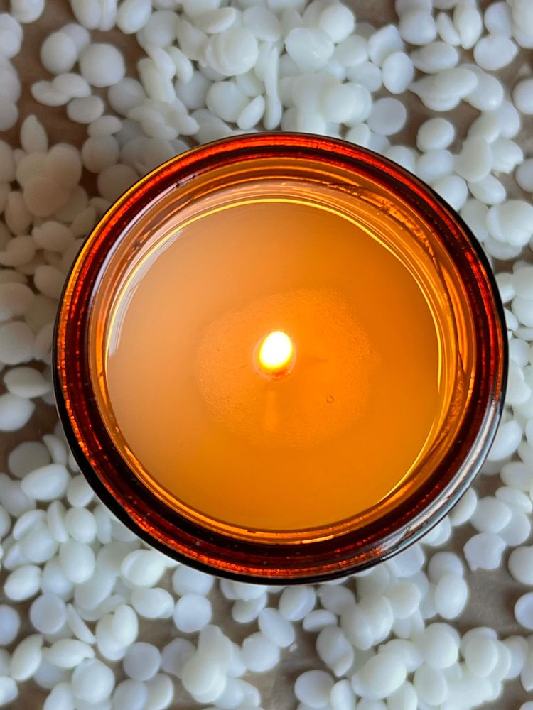 Handmade scented candle